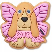 Crocs Przypinka Ozdoba Pin Charms Jibbitz Do Butów Basset Hound Fairy