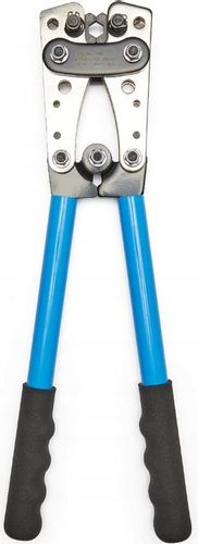 ZACISKARKA HEX PRASKA KOŃCÓWEK KABLI TULEJEK PRZEWODÓW 6-50 MM2 na Arena.pl