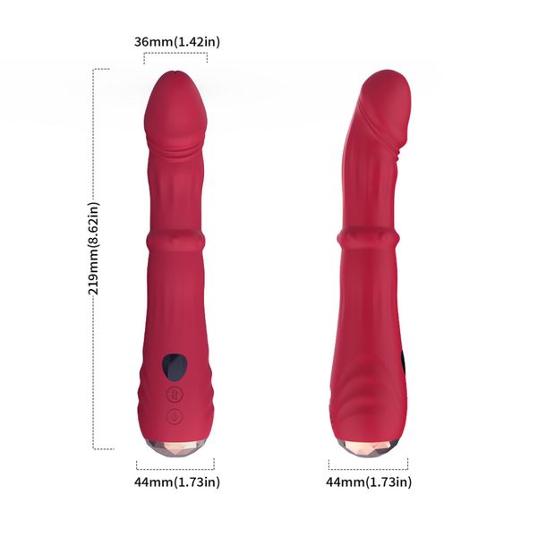 Jackal Red 9 Vibration Function zdjęcie 2
