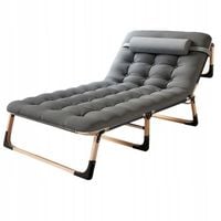 Składane łóżko turystyczne BIZNESOWE, polowe, kanadyjka PREMIUM 75 cm
