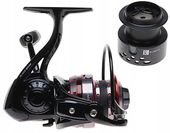 Kołowrotek BLACK BASS 1000 7+1BB 8 łożysk Spinning Spławik 2 Szpule 100469