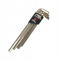 WURTH KLUCZE IMBUSOWE KĄTOWE SZEŚCIOKĄTNE HEX 1,5-10MM 9SZT 071531120