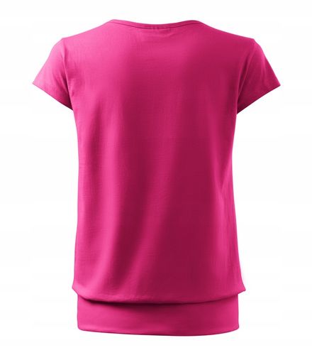 Koszulka bluzka damska t-shirt CITY czerw.purp 2XL na Arena.pl