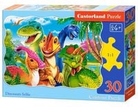 PUZZLE 30 EL. DINOSAURS SELFIE
