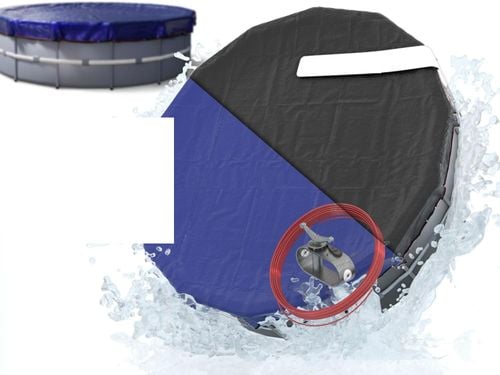 Pokrywa basenowa Planenfux PP03-BL okrągła Ø 520 cm do basenu 420-460 cm na Arena.pl