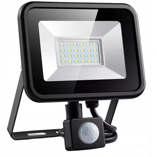 HALOGEN Naświetlacz LED z CZUJNIKIEM RUCHU 20W SZKŁO HARTOWANE Lampa na Arena.pl