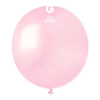 Balony pastelowe różowy jasny #057, 48 cm 50 szt.