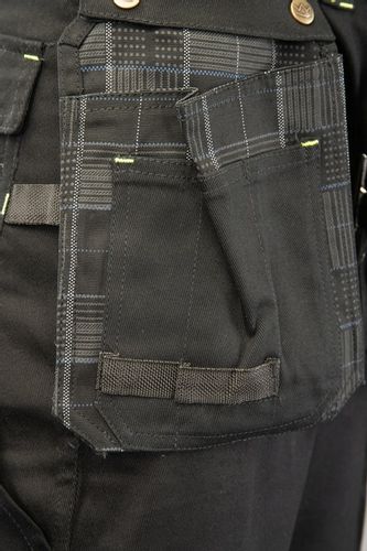 Spodnie robocze monterskie z kieszeniami Stretch Cordura elastan r 28 na Arena.pl