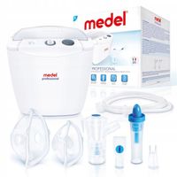 INHALATOR DLA DZIECI MEDEL PROFESSIONAL 2MASKI + NEBULIZATOR NA ZATOKI