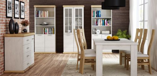 Meble KORA - Półwitryna 46,5 (K4) 2D na Arena.pl