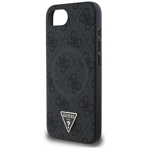 Guess 4G Ring Triangle Logo MagSafe - Etui do iPhone 16e (czarny) na Arena.pl