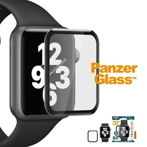 Szkło hartowane PanzerGlass Curved antybakteryjne na Apple Watch 4/5/6/SE na Arena.pl
