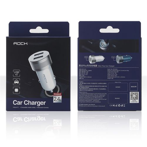 ROCK ŁADOWARKA SAMOCHODOWA USB - QUICK CHARGE 2.4 na Arena.pl