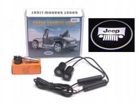 2x LED LOGO PROJEKTOR HD WSZYSTKIE MODELE JEEP WRANGLER CHEROKEE COMPASS