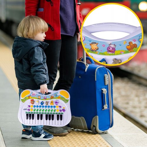 ORGANY PIANINKO ORGANKI DLA DZIECI EDUKACYJNE FARMA ODGŁOSY ZWIERZĄT na Arena.pl