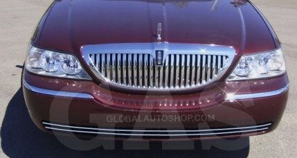 Lincoln Town Car - Chromowane Listwy Grill Chrom Atrapy Zderzaka Tuning zdjęcie 1