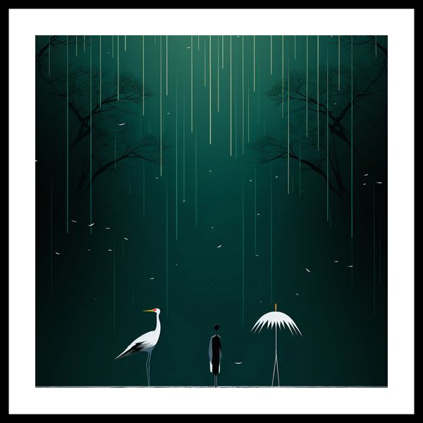 Plakat 40x40cm Nocne Marzenia zdjęcie 3