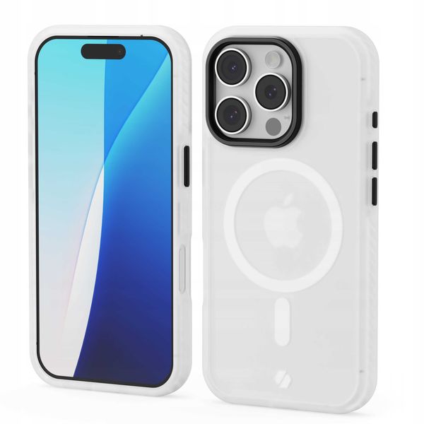 Spacecase Hybrid Fusion Mag Iphone 16 Pro Clear zdjęcie 9