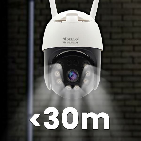 Kamera WiFi IP 8 Mpx 4K Zewnętrzna Obrotowa Bezprzewodowa ORLLO Z20 CHMURA zdjęcie 7
