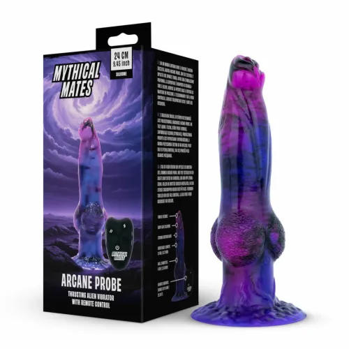 mythical mates arcane probe thrusting 24 cm z pilotem, teksturowany na Arena.pl
