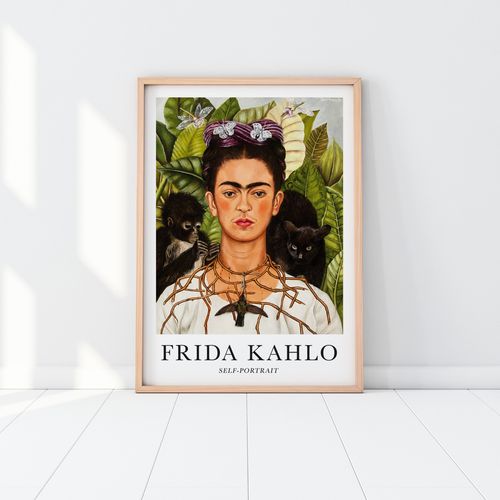 Plakat cyfrowy do wydruku Frida Kahlo na Arena.pl