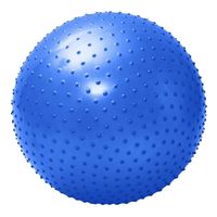 piłka rehabilitacyjna z wypustkami 65 cm niebieski