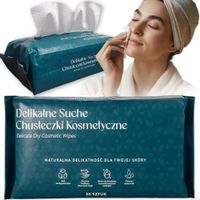 Ręczniki jednorazowe do twarzy chusteczki kosmetyczne do demakijażu 50 szt