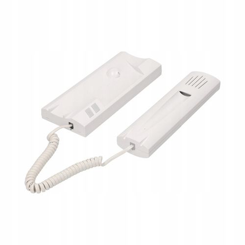 Domofon biały Proel PC-255 Unifon cyfrowy zworki instalacja 2-żyłowa na Arena.pl