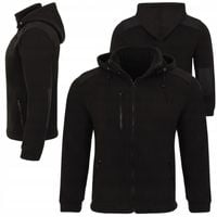 GRUBY POLAR ROBOCZY Bluza robocza POLAROWA z odpinanym KAPTUREM WZMOCNIONA