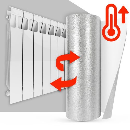 Ekran Zagrzejnikowy 10m Mata Pianka Aluminiowa Izolacyjna Odbija Ciepło Alu na Arena.pl