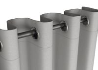 Zasłona 100% zaciemniająca DARCO na przelotkach, przelotki 140x240cm