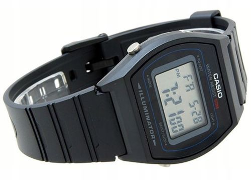 CYFROWY ZEGAREK CASIO W-202-1AVEF RETRO SPORT Z PODŚWIETLENIEM ALARM +BOX na Arena.pl