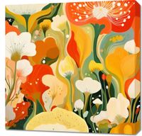 Obraz 70x70cm Kwiatowy Raj