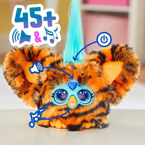Furby Furblets Interaktywna maskotka Ty-Bee Tygrysek Hasbro G1700 na Arena.pl
