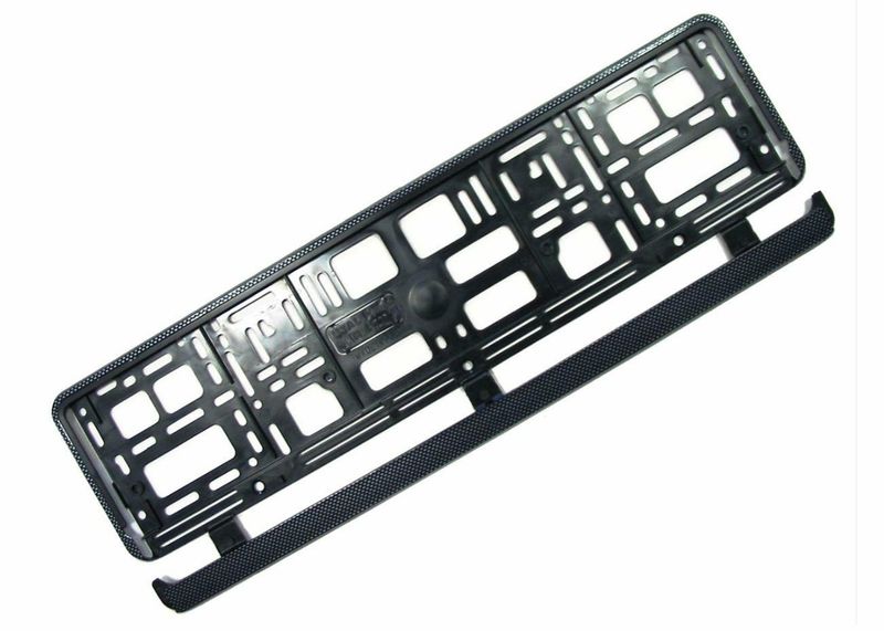 RAMKA POD TABLICĘ KOLOR-CARBON HP zdjęcie 1