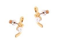 kolczyki sztyfty z perełką (p8656au)