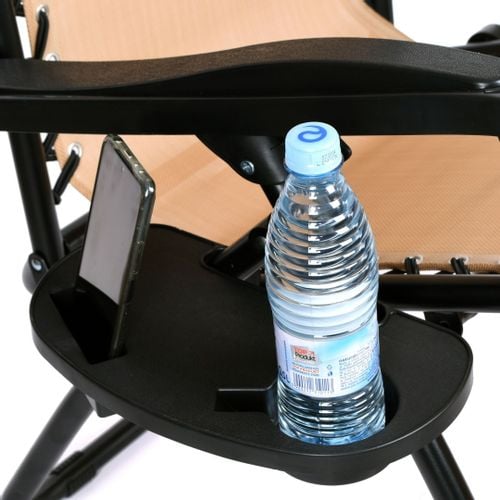 Leżak ogrodowy Orion Zero Gravity beżowy na Arena.pl