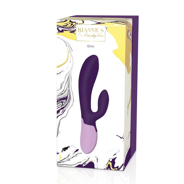 Rianne S ESSENTIALS - Xena Rabbit Vibrator Deep Purple zdjęcie 3