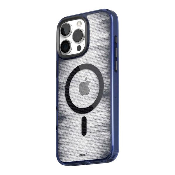Moshi iGlaze MagSafe - Etui iPhone 16 Pro Max (Dusk Indigo) zdjęcie 2