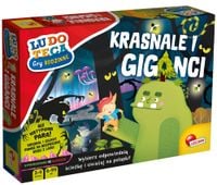 GRA PLANSZOWA KRASNALE I GIGANCI RODZINNA LOGICZNA PLANSZÓWKA GRY PREZENT