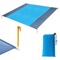 KADAX mata Plażowa Koc Piknikowy 200x210cm Plażowy Duży Wodoodporny
