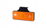 Lampa obrysowa led pomarańczowa 12 V 24 V boczna wisząca ledowa diodowa