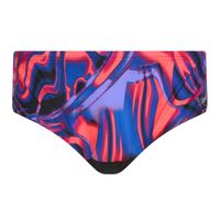 Bokserki pływackie męskie Speedo Allover Digital 14 cm Brief black/red 30