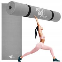 Mata Do Ćwiczeń Fitness Joga Antypoślizgowa 0,6 cm Na Siłownie Treningowa