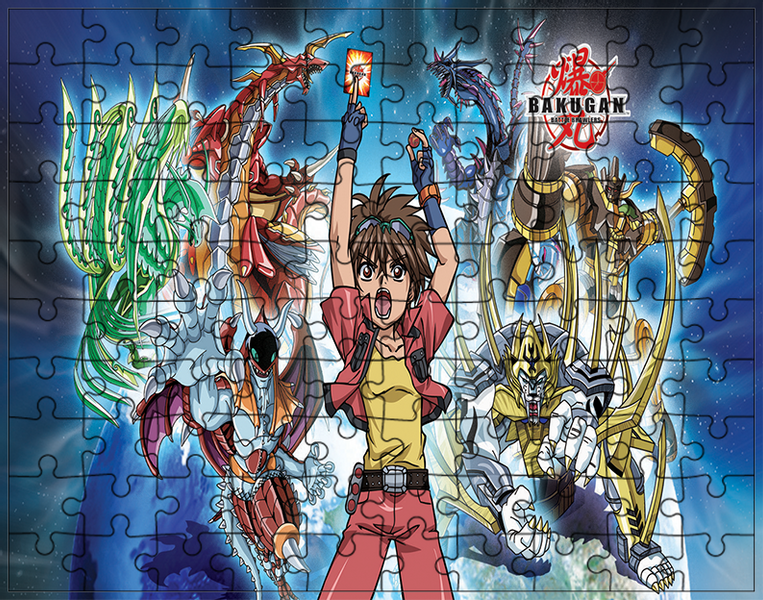 Puzzle Bakugan zdjęcie 1