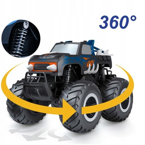 SAMOCHÓD ZDALNIE STEROWANY 1:16 4WD RC MONSTER TRUCK OFF-ROAD Z PILOT na Arena.pl