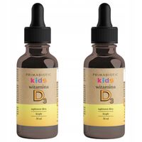 2X PRIMABIOTIC WITAMINA D3 KIDS KROPLE 30ml dla dzieci odporność mięśnie