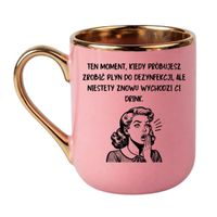 Elegant Różowo-Złoty 330 ml