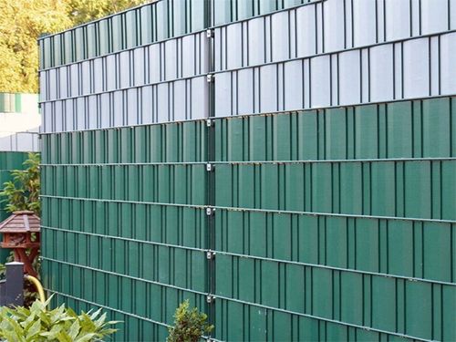 Taśma ogrodzeniowa ZIELONA 19 cm x 35 m OSŁONA NA OGRODZENIE PANELOWE PŁOT na Arena.pl