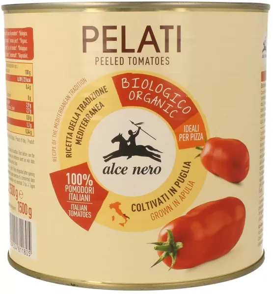 Pomidory Pelati BIO 2,5 kg - Horeca (alce Nero) zdjęcie 1